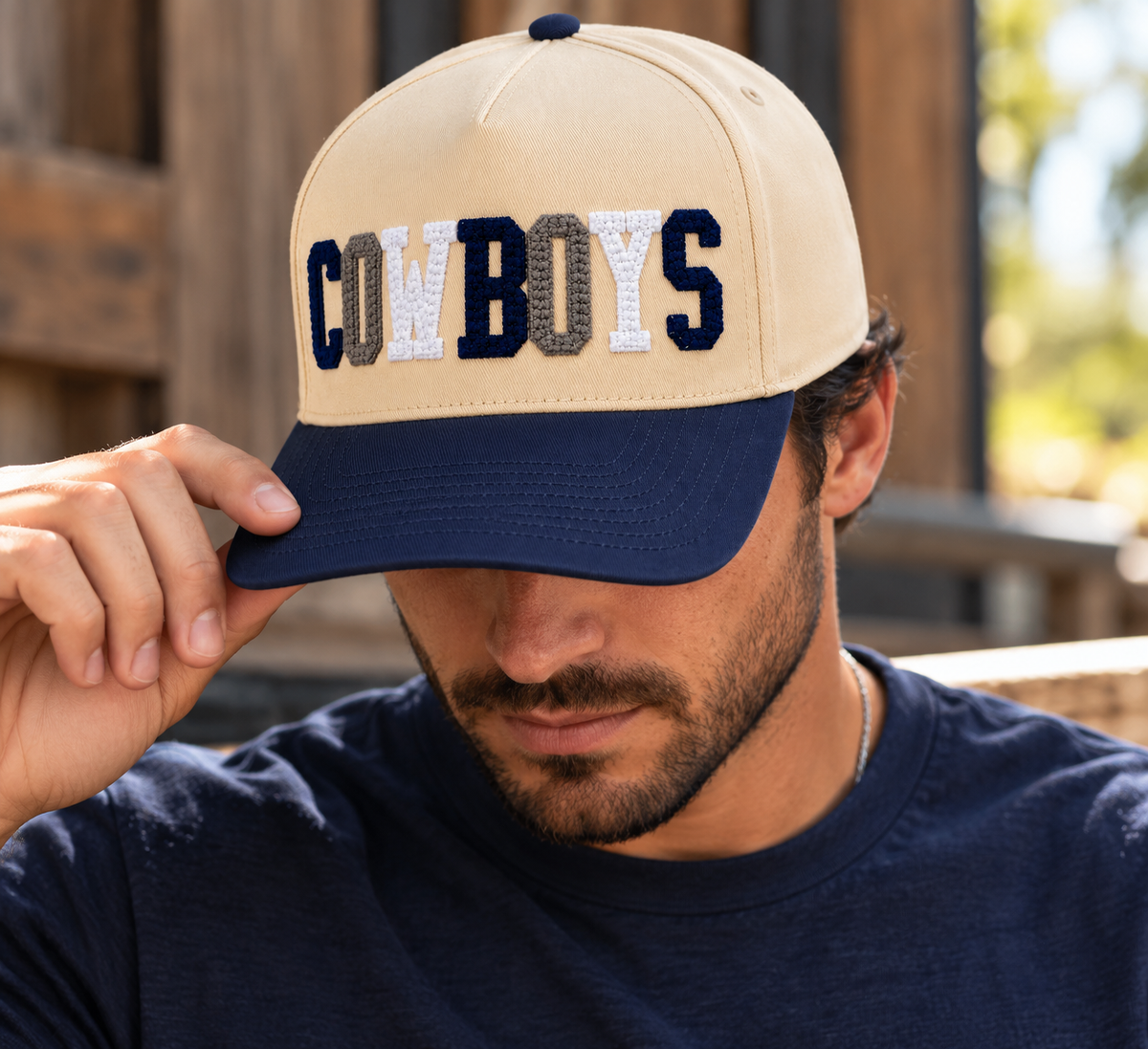 COWBOYS 3D Puff Embroidered Richardson Hat