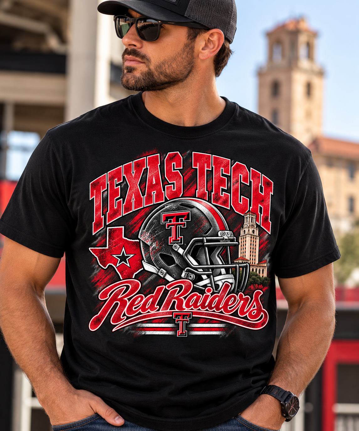 Texas Tech Red Raiders Graphic T-Shirt