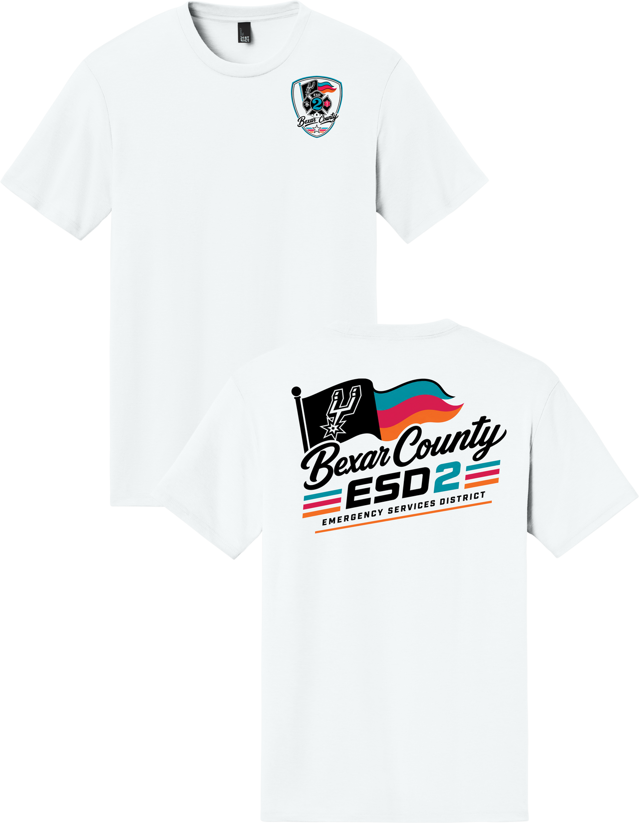 Bexar County ESD 2 Spurs Inspired Tee