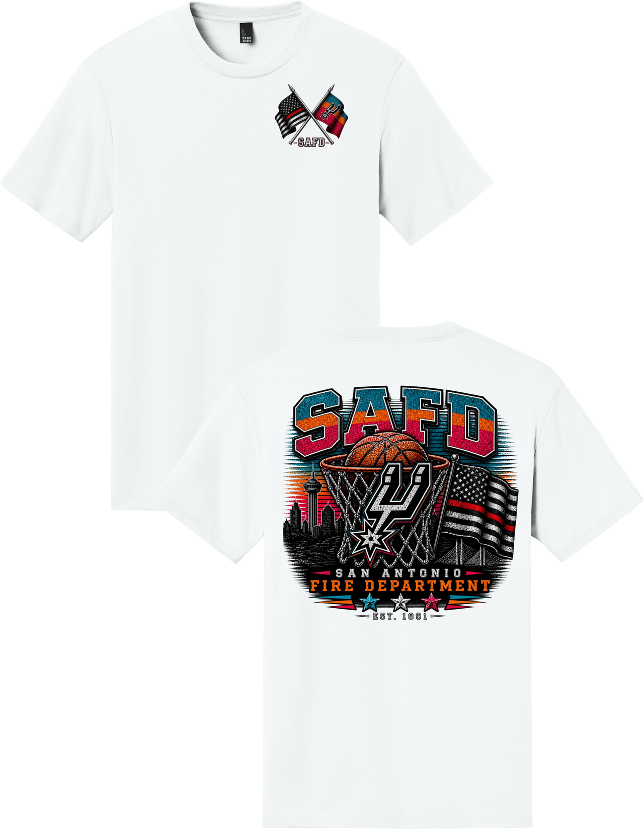SAFD Spurs Inspired Collection – Premium Graphic Tees