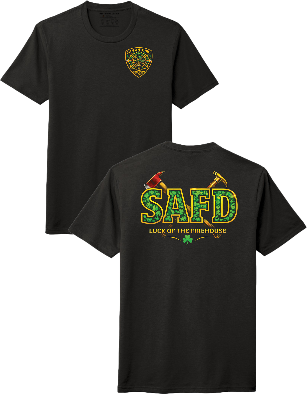 SAFD “Luck of the Firehouse” T-Shirt