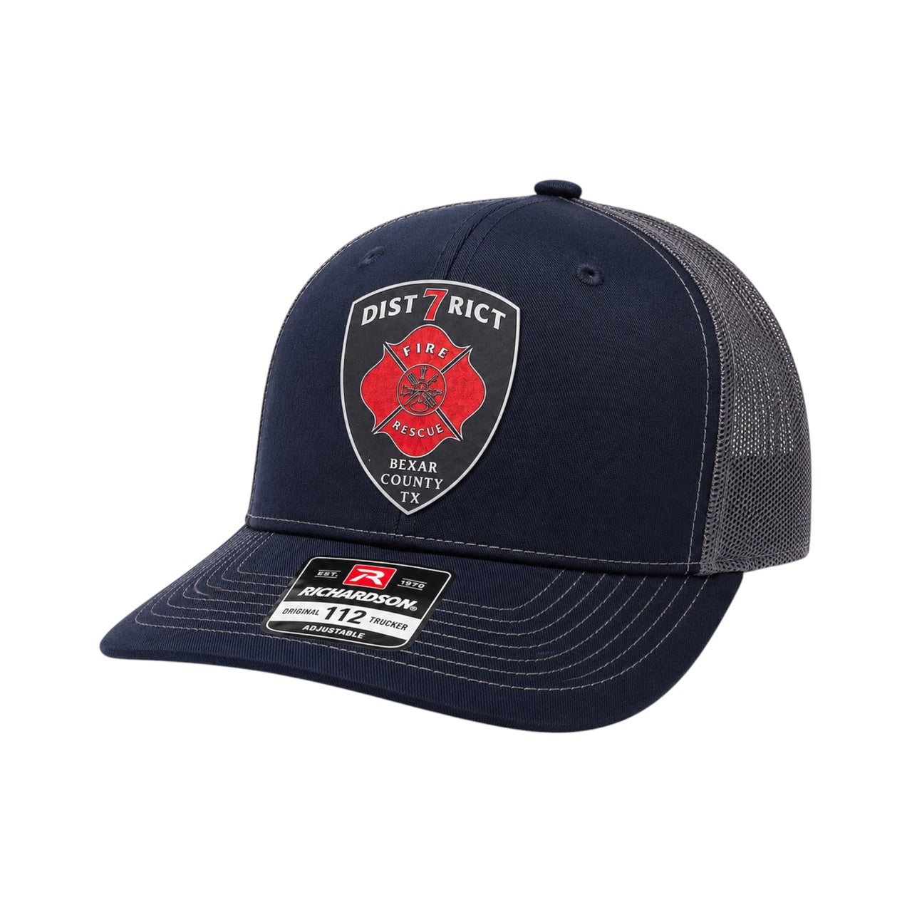Bexar County ESD No. 7 Tri-Layer Patch trucker Hat