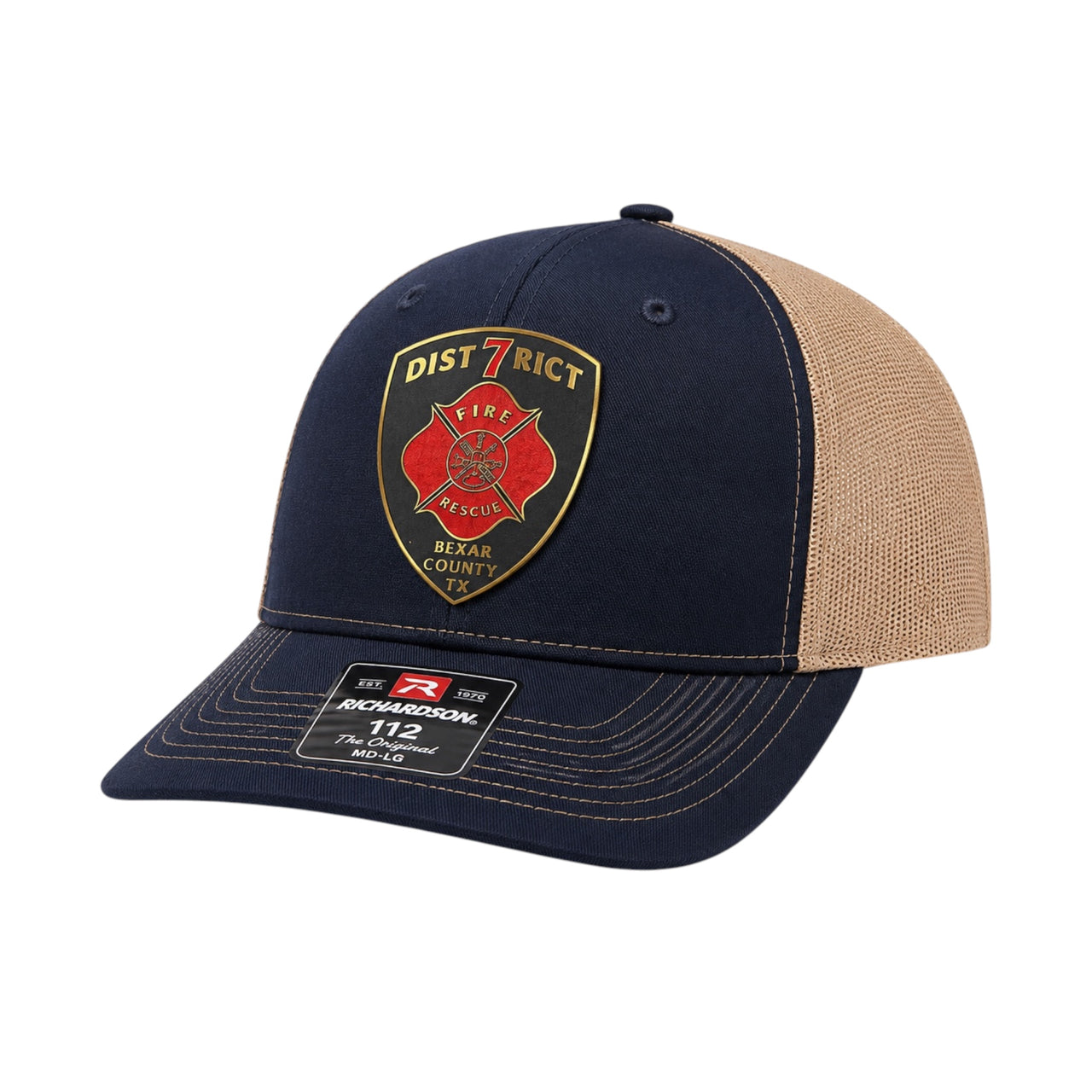 Bexar County ESD No. 7 Tri-Layer Patch trucker Hat