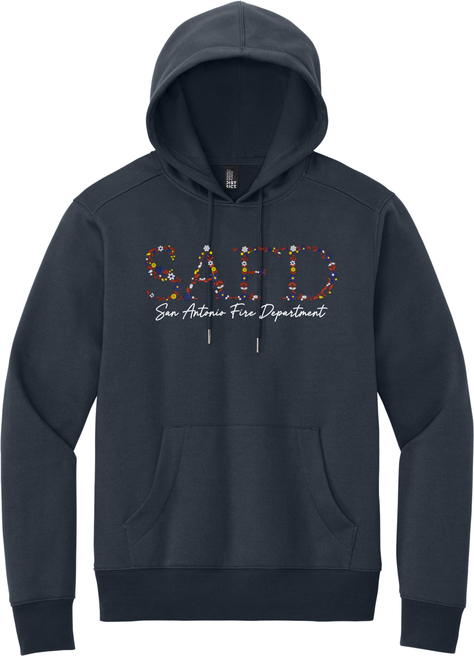 SAFD Floral Embroidered Hoodie