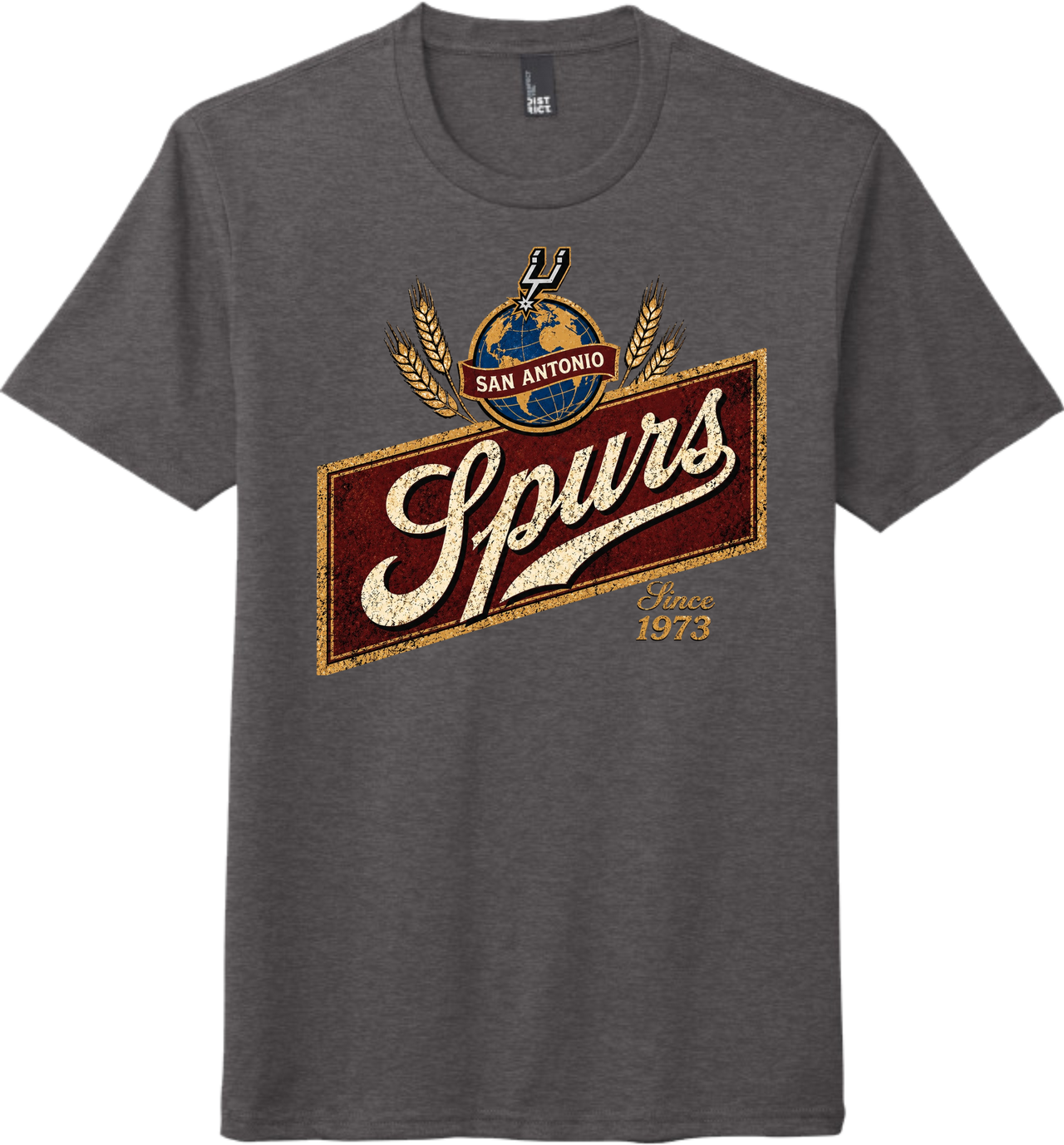 Spurs Inspired Vintage Brew Tee – “Since 1973” Edition