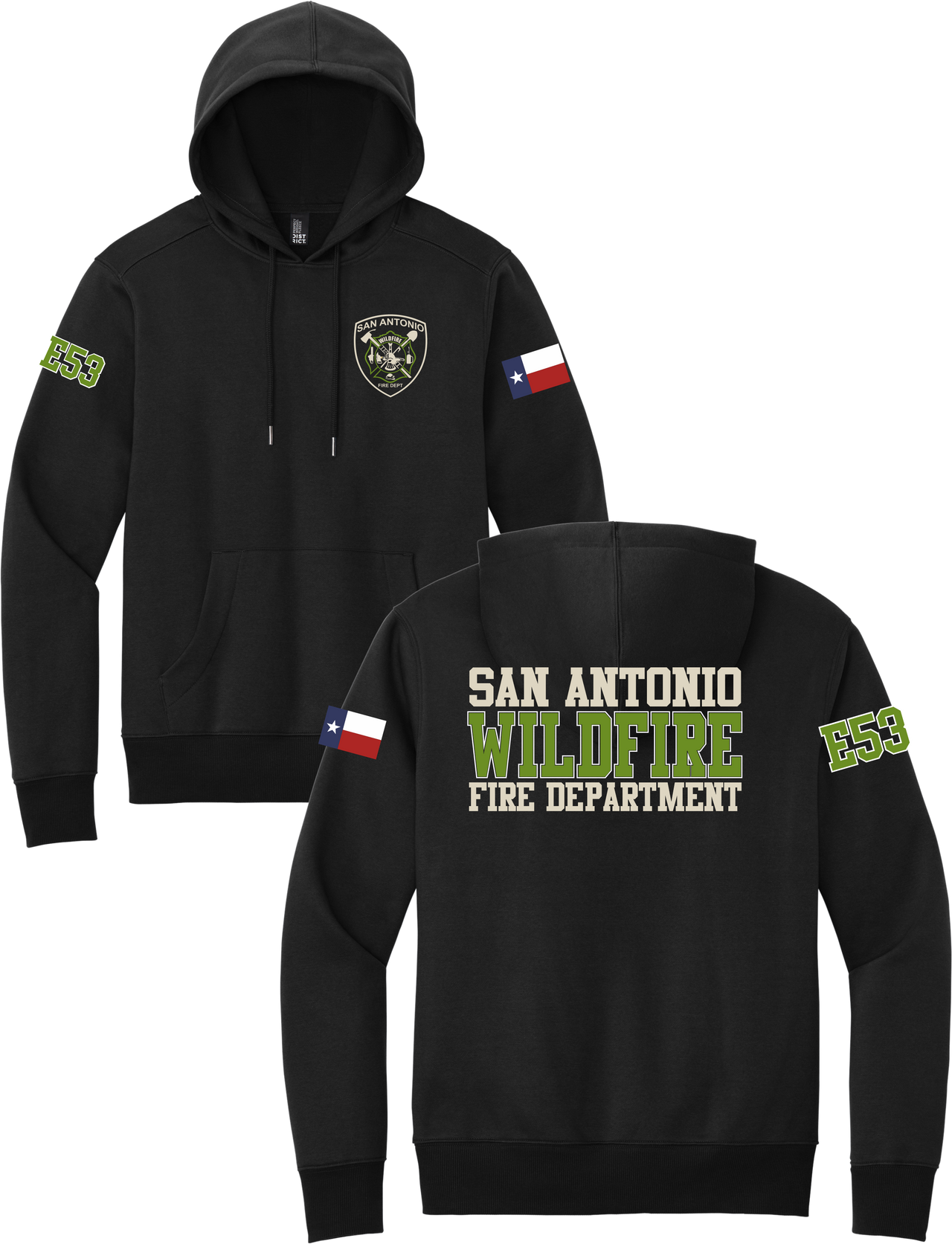 SAFD Wildfire – District Hoodie or T-Shirt