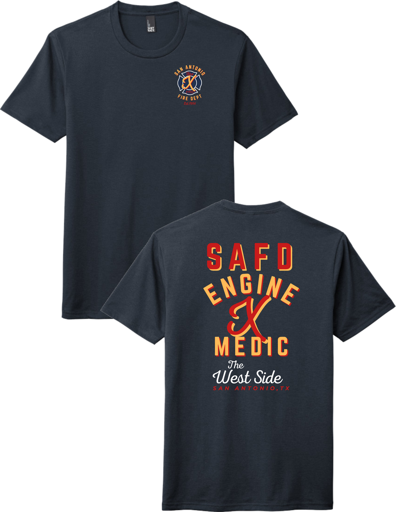 SAFD Engine X Medic – The West Side Tee