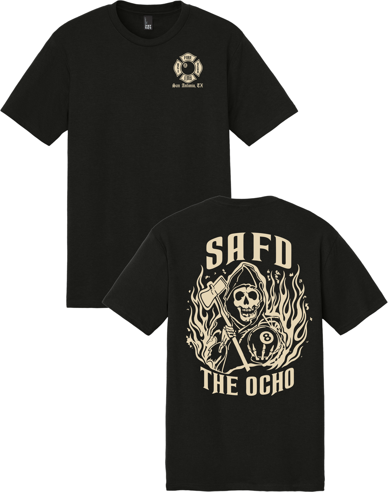 The Ocho – SAFD Station 8 Tribute T-Shirt