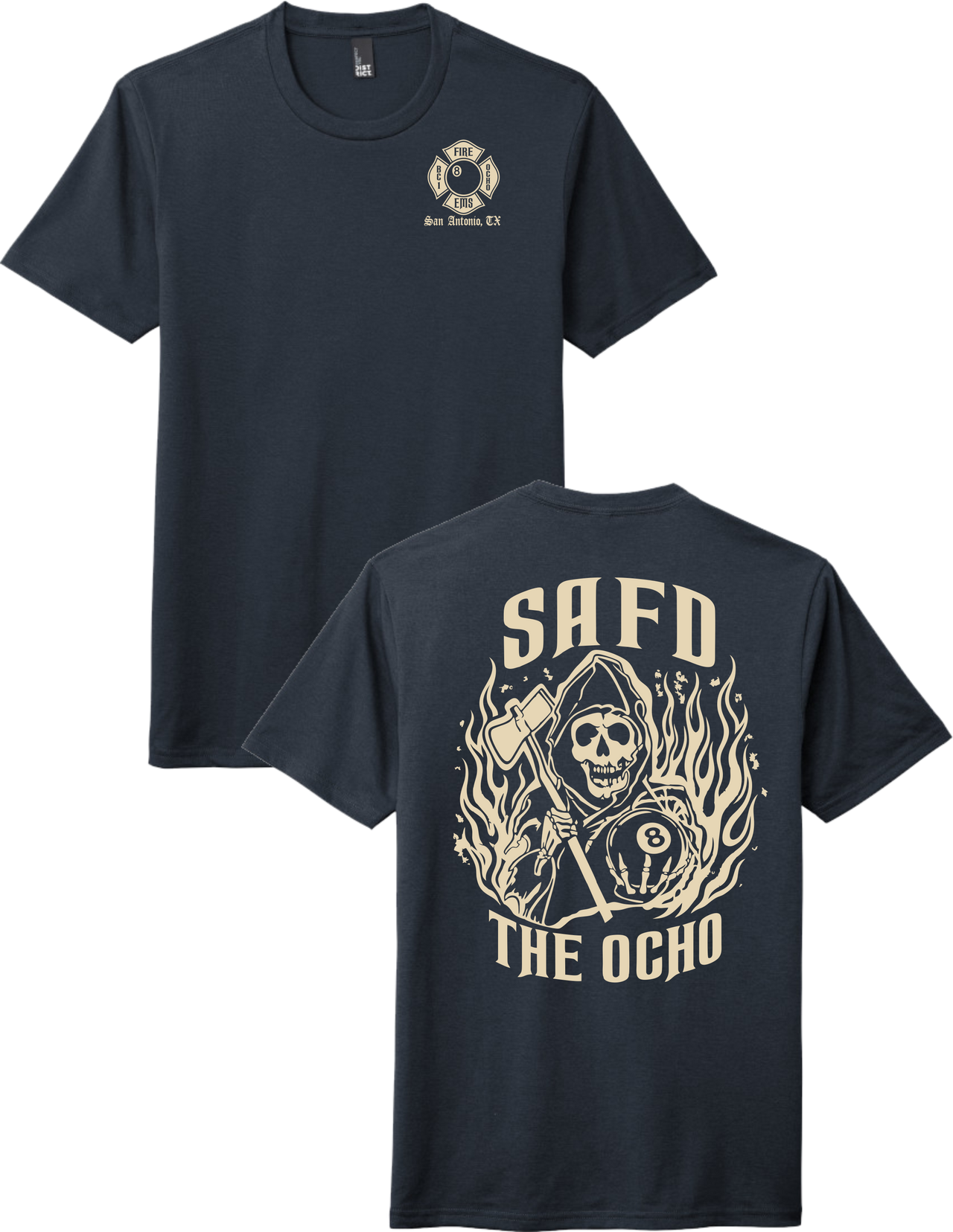 The Ocho – SAFD Station 8 Tribute T-Shirt