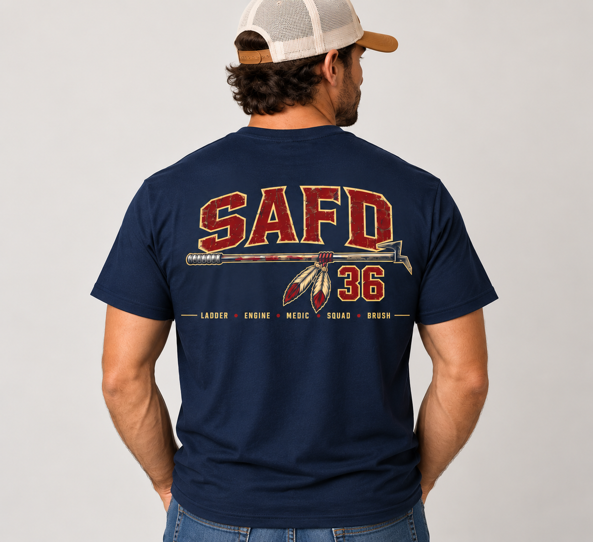 Camiseta de la estación 10 del SAFD