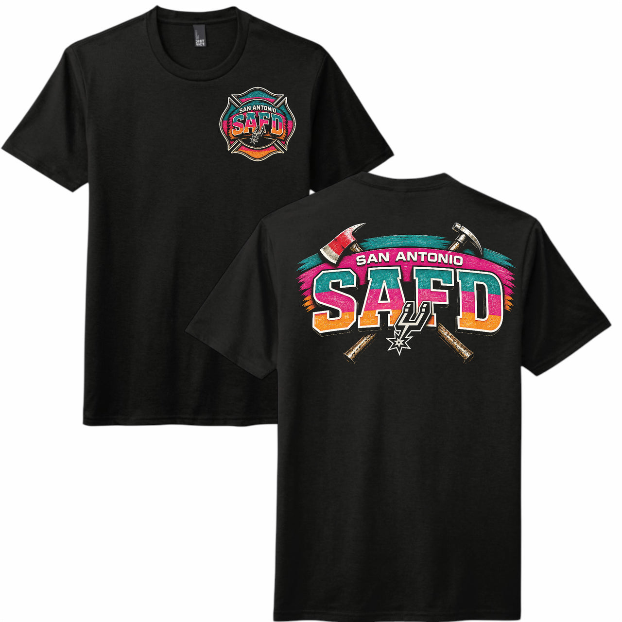 SAFD Retro Spurs Edition Tee