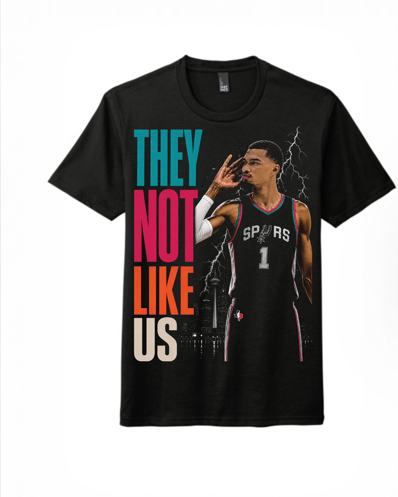 They Not Like Us Tee – San Antonio Edition